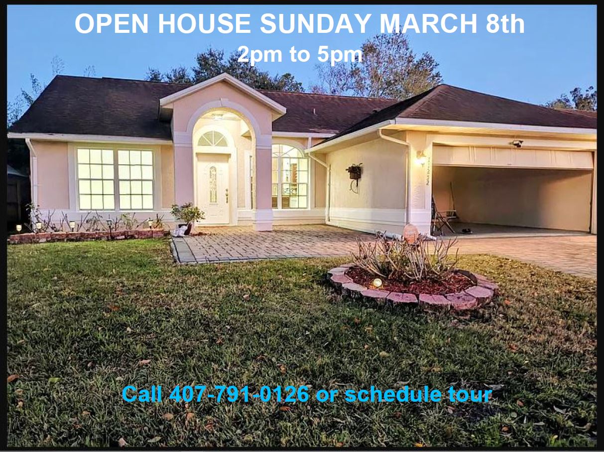 Orlando House: 11252 Cypress Leaf Drive