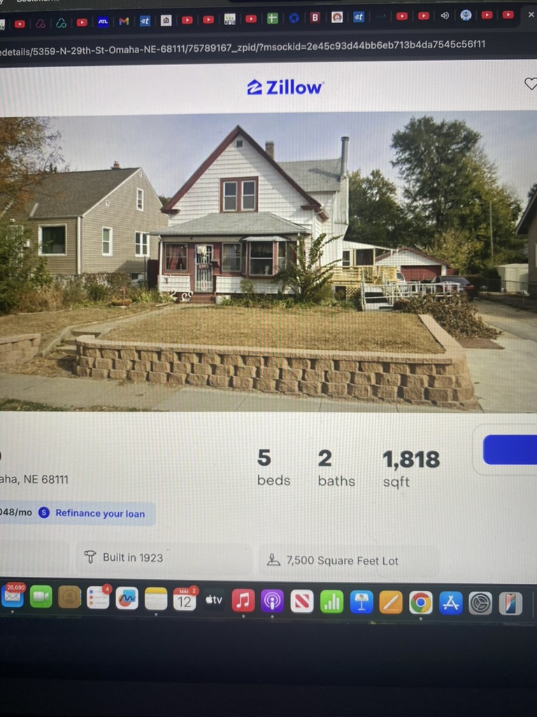 Omaha House: 5359 n 29th Street