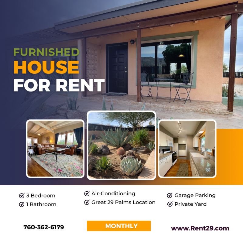 Twentynine Palms House: 71590 Juanita Dr