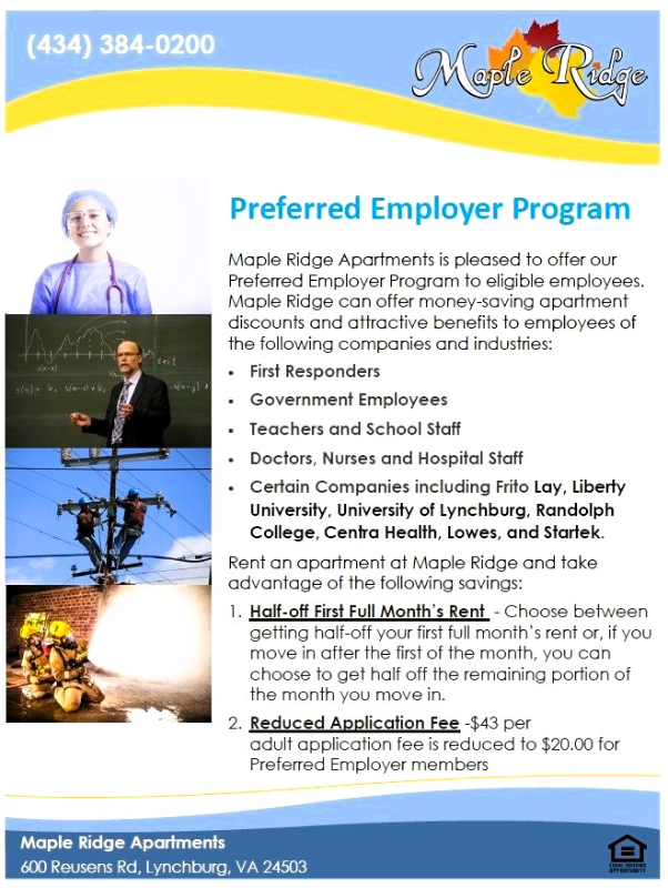 Lynchburg Apartment: 600 Reusens Road