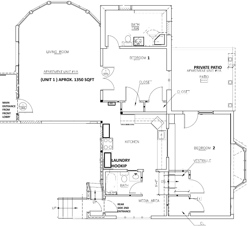 Scranton Apartment: 630 jeffersom ave