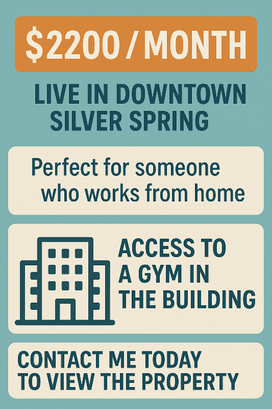 Silver Spring Condo: 930 Wayne Ave