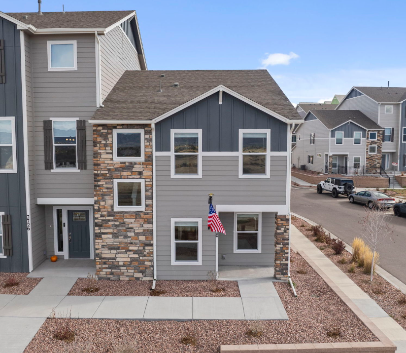 Colorado Springs Townhome: 7720 Tuttle View