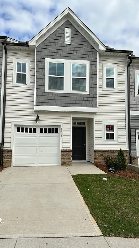 Raleigh Townhome: 3413 Oak Pass Dr
