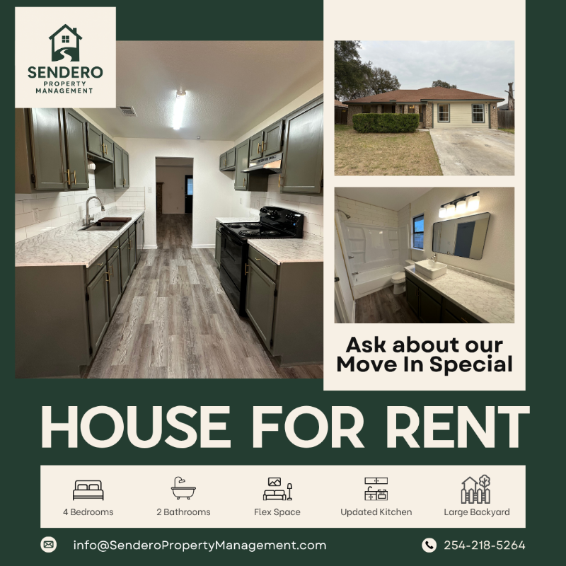 Killeen House: 2604 Lazy Ridge