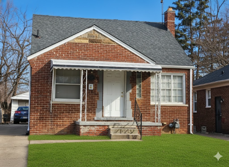 Detroit House: 15625 Bringard