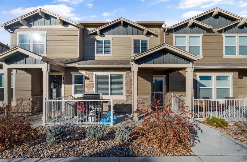 Colorado Springs Townhome: 6115 White Wolf Point
