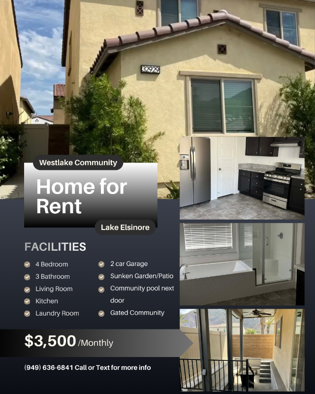 Lake Elsinore Townhome: 32929 Middlegate Pl