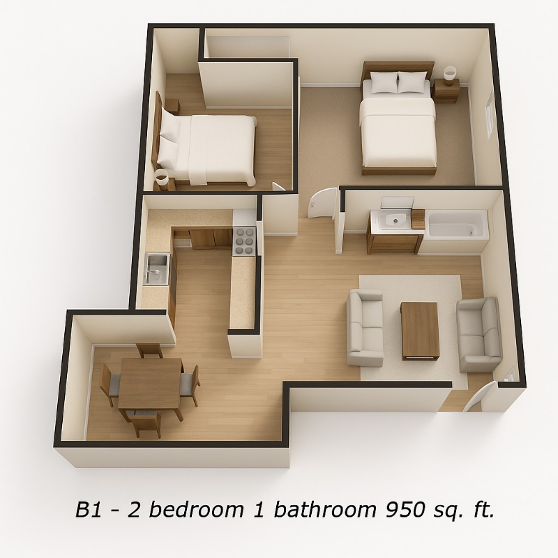 bedford Apartment: 531 bedford road