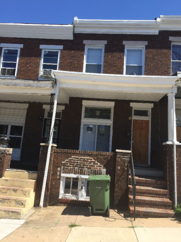 Baltimore House: 2138 E Oliver St