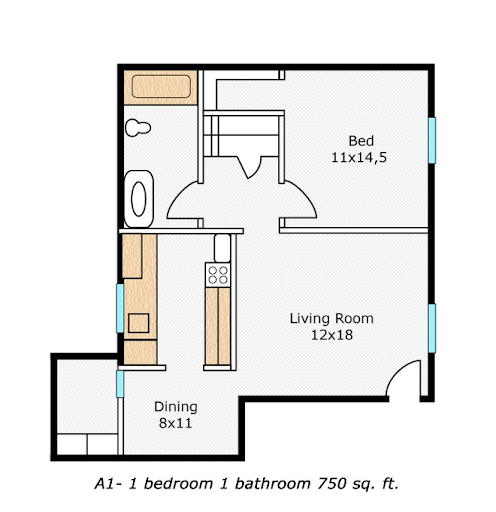 Bedford Apartment: 531 Bedford Road