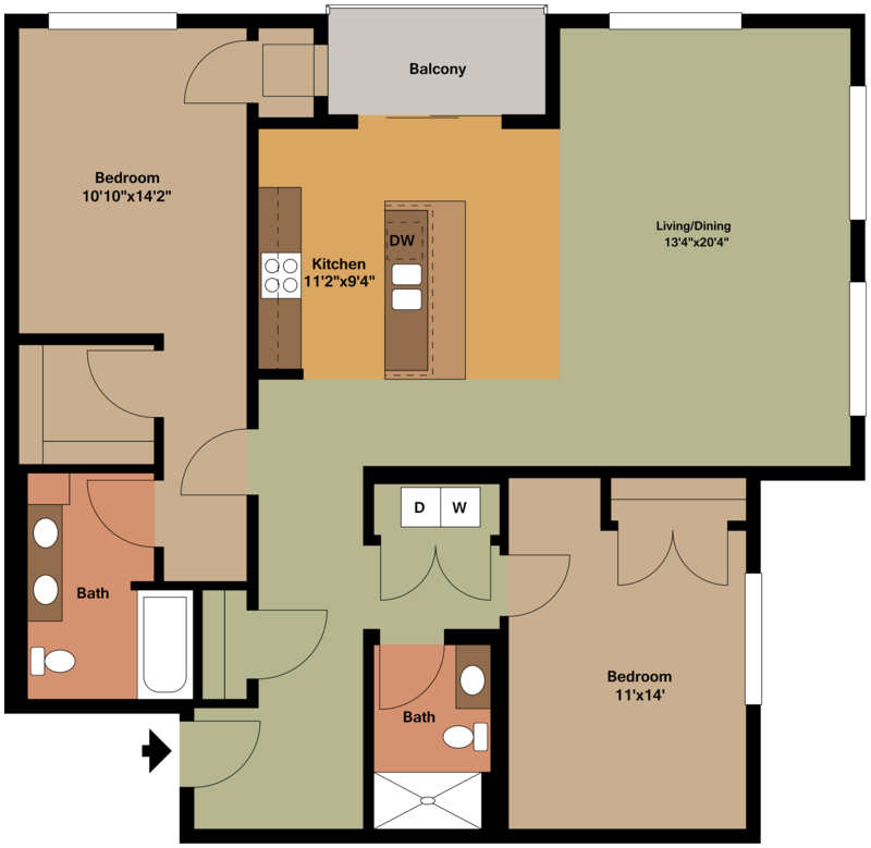 Mendota Heights Apartment: 2160 State Highway 13