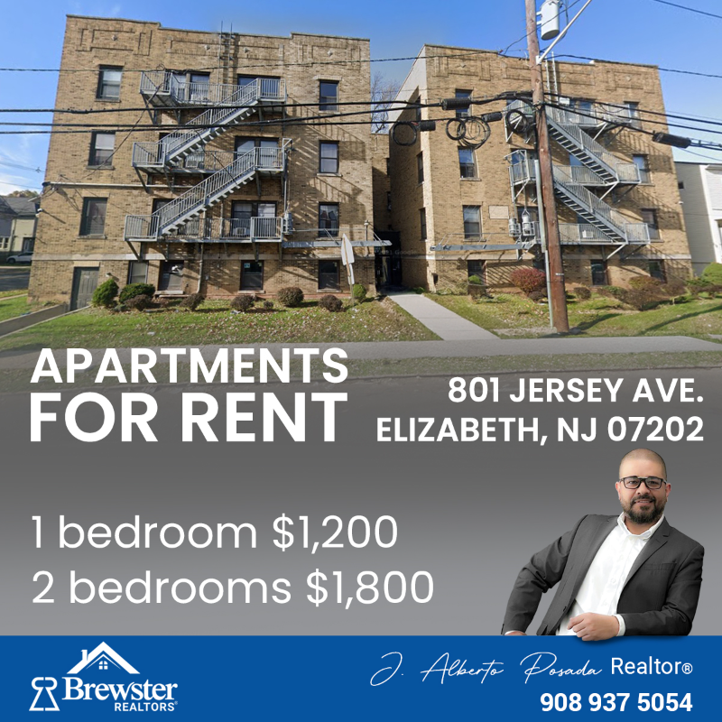 Elizabeth Apartment: 801 Jersey Avenue