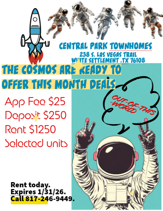 White Settlement Townhome: 146 S. Las Vegas Trail