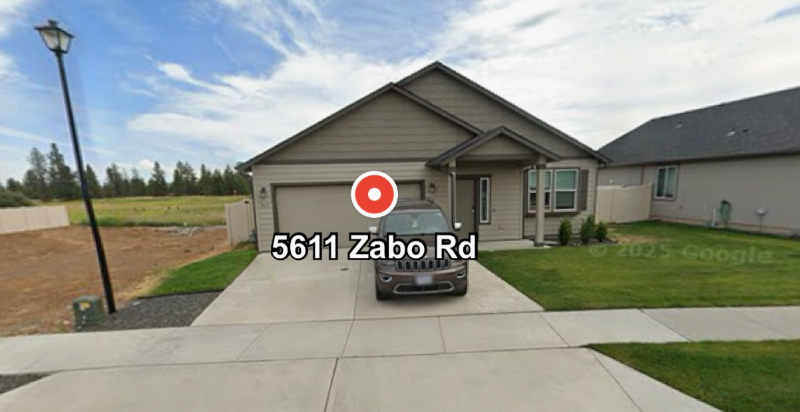 SPOKANE House: 5611 Zabo Rd