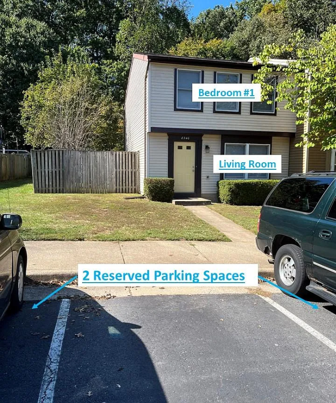 Springfield Townhome: 8340 Bark Tree Court