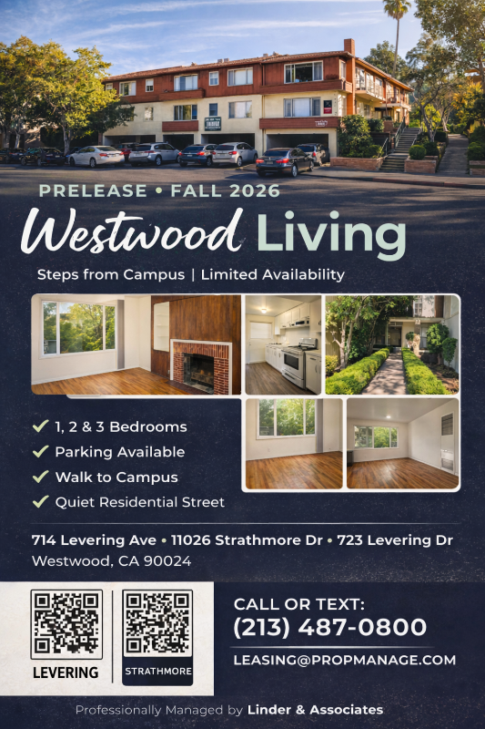 Los Angeles Apartment: 714 Levering Ave