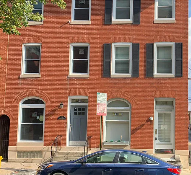 Baltimore Apartment: 119 E West St.
