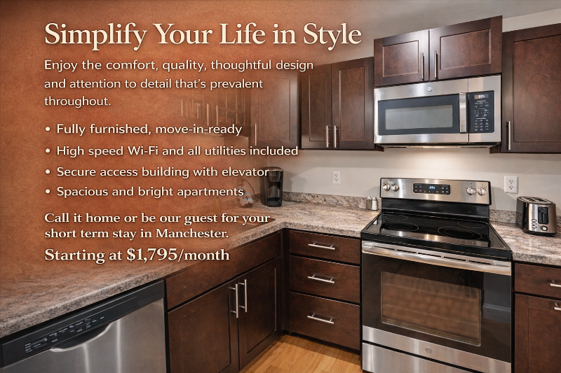 Manchester Apartment: 1361 Elm St