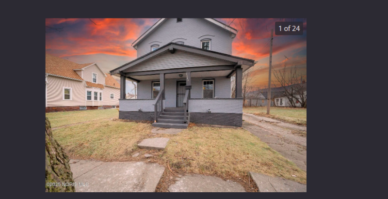 TOLEDO House: 1518 Buckingham St, Toledo, OH 43607