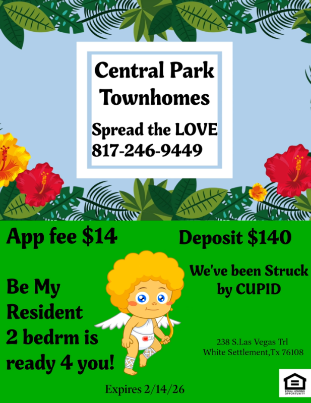 White Settlement Townhome: 144 S. Las Vegas Trail