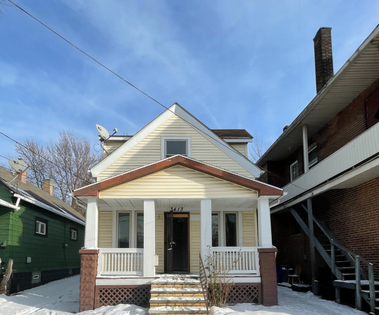 Cleveland House: 3413 E 72nd St,