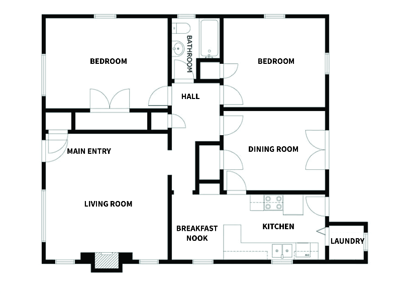 Greensboro House: 2616 Beechwood St