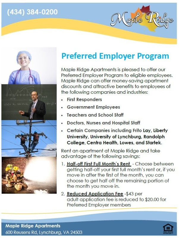 Lynchburg Apartment: 600 Reusens Road