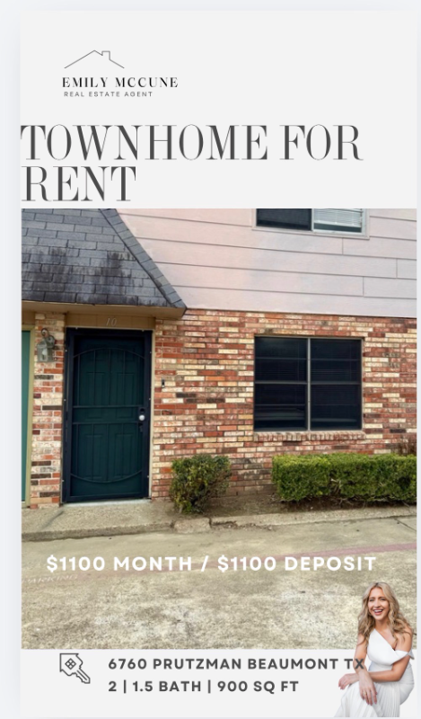 Beaumont Townhome: 6760 Prutzman Rd