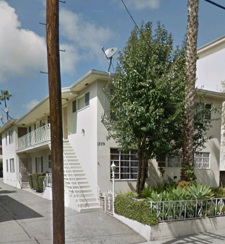 Los Angeles Apartment: 1339 N. Vista