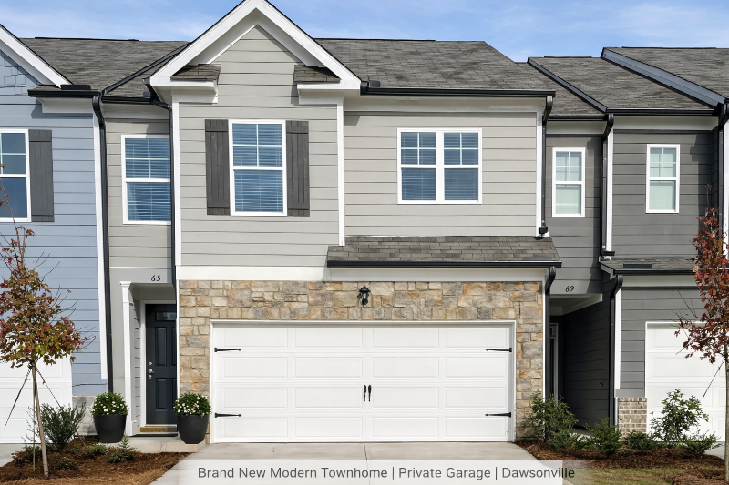 Dawsonville Townhome: 65 Hughes Place Dr