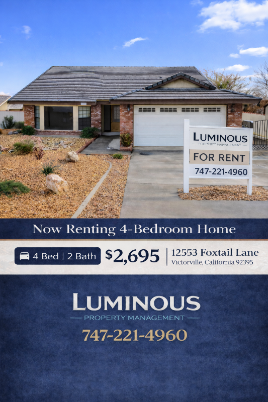 Victorville House: 12553 Foxtail Lane