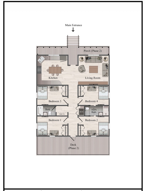 Bastrop House: 263 West Pine Avenue
