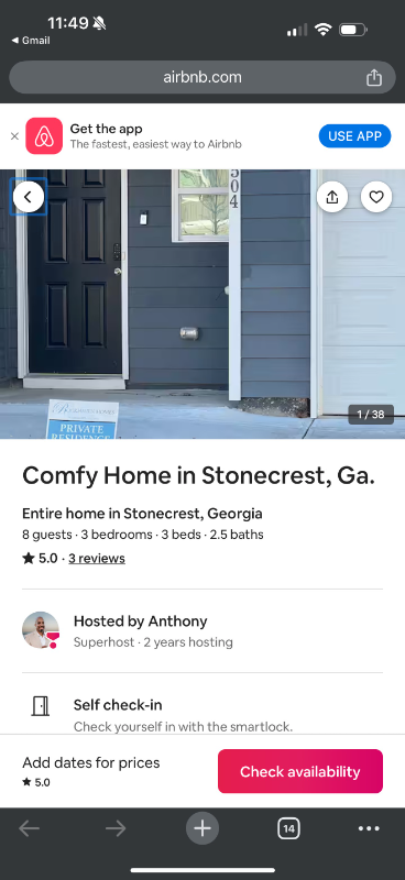 Lithonia Townhome: 3504 Lakeview Crk