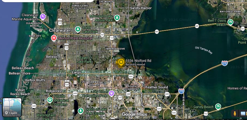 Clearwater Apartment: 1936 Wolford Rd