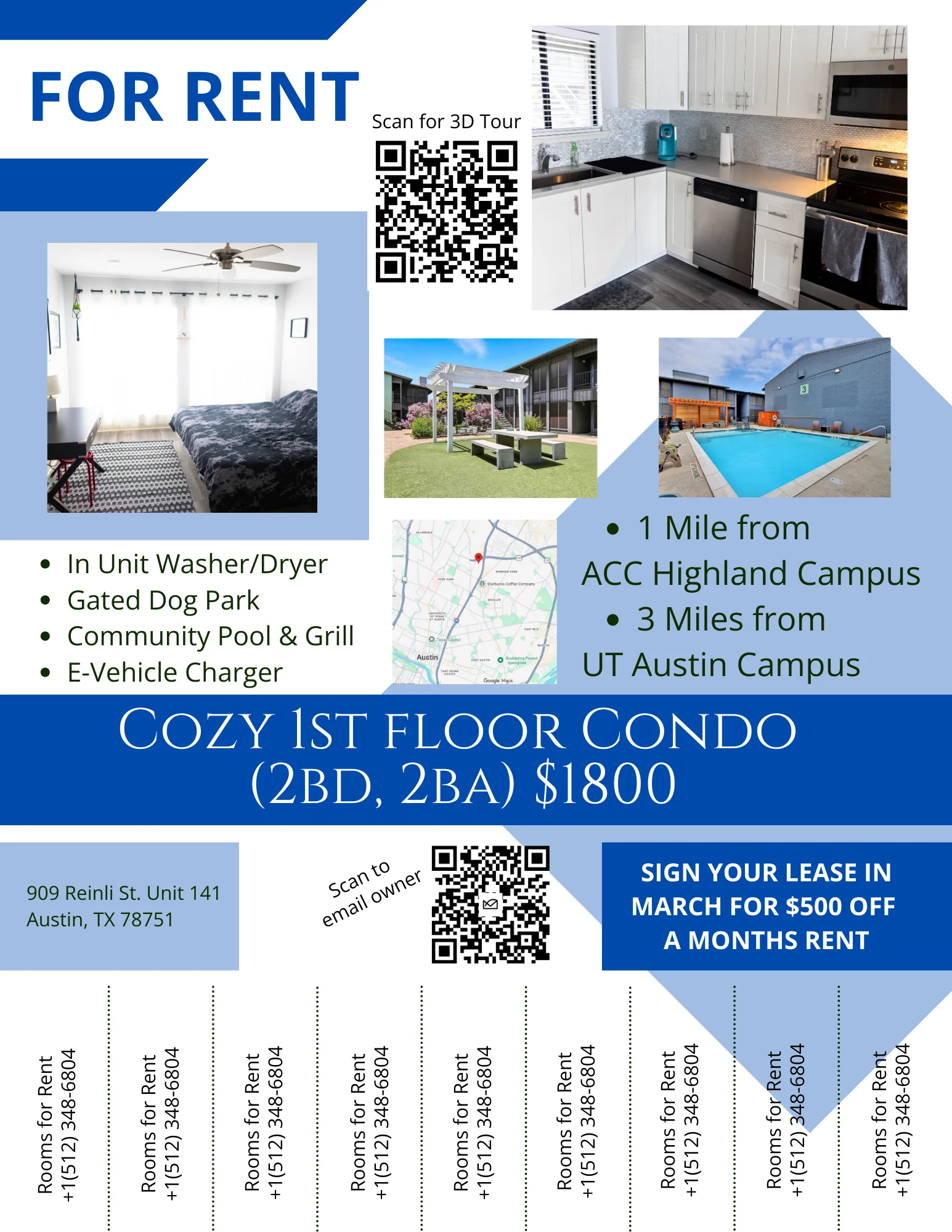 austin Condo: 909 reinli