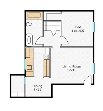 Bedford Apartment: 531 Bedford Road