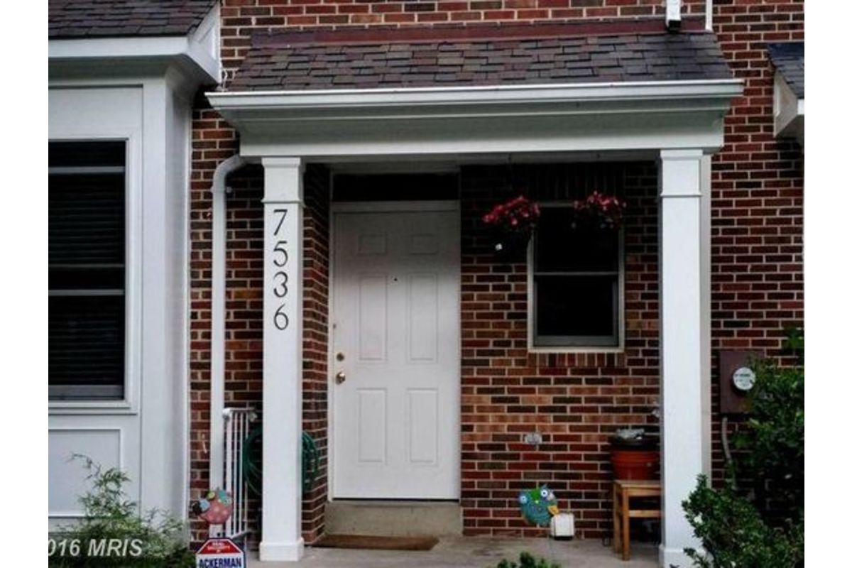 Gaithersburg Townhome: 7536 Elioak Terrace